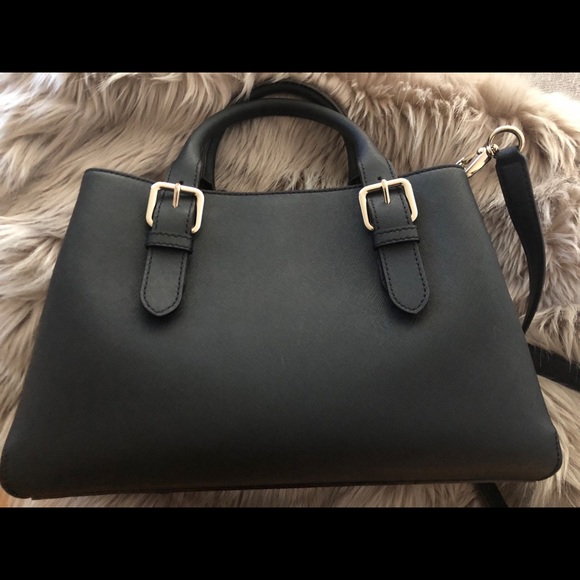 Kate Spade Black Leather Bag - Picture 4 of 5